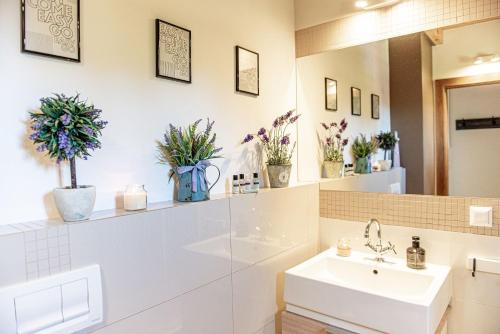 浴室, Rajski Domek nad Jeziorem Radacz in 博爾內蘇利諾禾