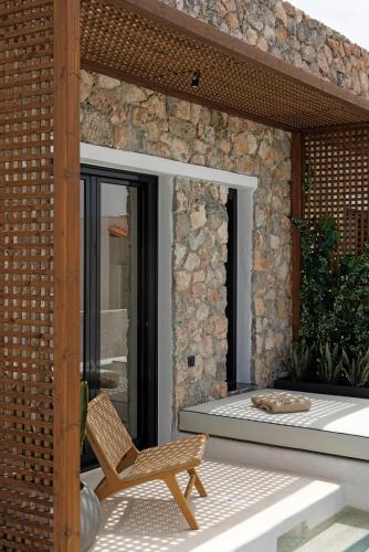 阳台/露台, Boho Sapiens Sea View in 米洛斯岛