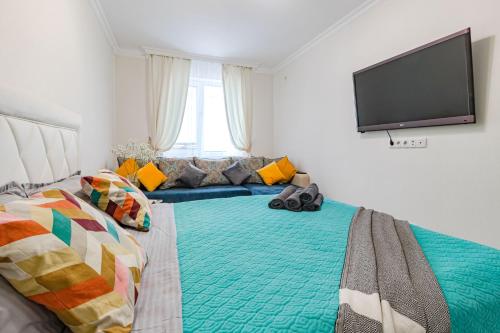 Просторные апартаменты в центре, Taldykolʼ (Foto 8)