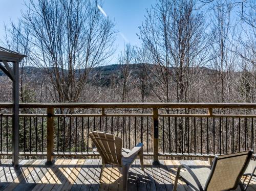 Вид, Chalet bois rond avec spa, foyer et nature privée (Chalet bois rond avec spa, foyer et nature privee) in Сен-Дідас