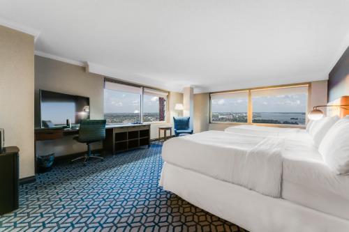 Wyndham Grand Fallsview Hotel near Niagara Daredevil Exhibit