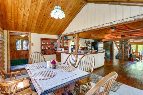 Saranac Lake Cabin with Deck Pets Welcome!