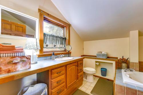 Quiet Saranac Lake Cabin with Deck Pets Welcome! - image 2