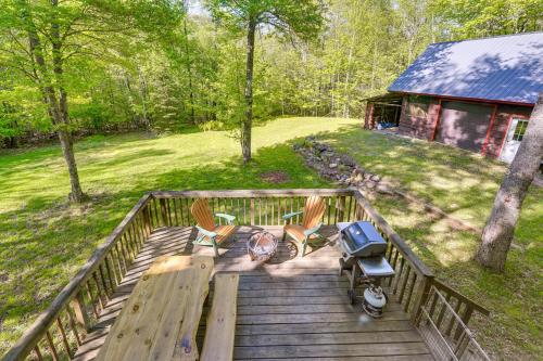 Saranac Lake Cabin with Deck Pets Welcome!