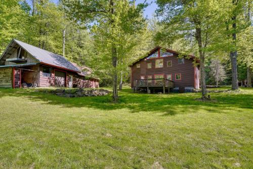 Saranac Lake Cabin with Deck Pets Welcome!