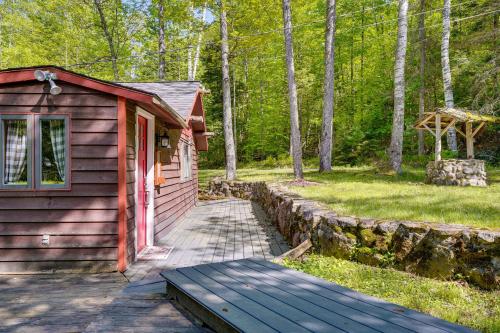 Saranac Lake Cabin with Deck Pets Welcome!