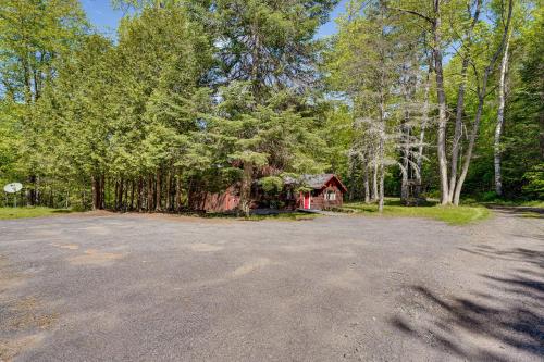 Saranac Lake Cabin with Deck Pets Welcome!