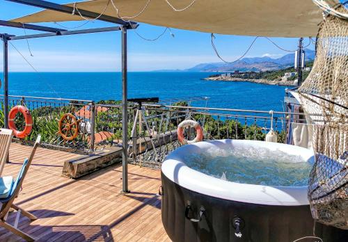 Apartment Carpe Diem with the best sea view, Utjeha Montenegro Mediterranean Eu in Utjeha