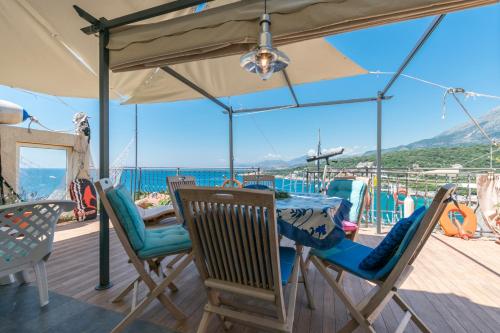 View, Apartment Carpe Diem with the best sea view, Utjeha Montenegro Mediterranean Eu in Utjeha