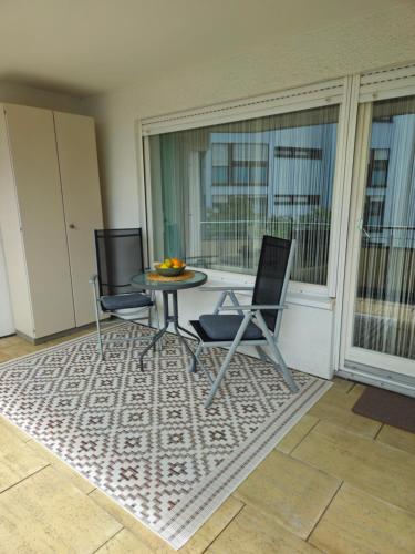陽台/露台, City-Center Apartment Böblingen mit Balkon,Parking,Smart-TV (City-Center Apartment Boblingen mit Balkon,Parking,Smart-TV) in 伯布林根市中心