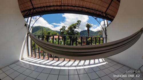 Terraza/balcón, Hostal & Spa Casa Real in Baños