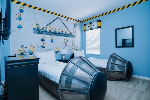 Dream Luxury Villa near Disney w/Gym, Movie Theater - Game Room in Davenport, USA