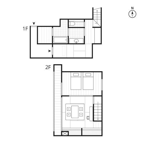 NIPPONIA HOTEL 大洲 城下町スタンダード ツインルーム