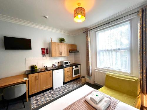 1 double bed, 1 sofa bed