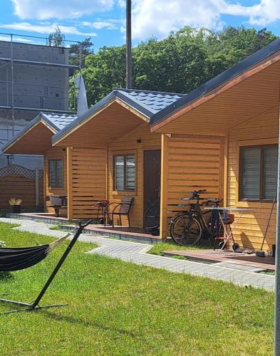 Słoneczne Domki parterowe Pustkowo, 1 minuta od plaży