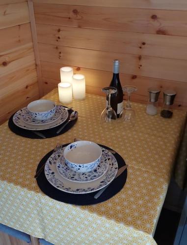 High Whashton Springs Glamping Pod, Richmond Yorks in วอชตัน
