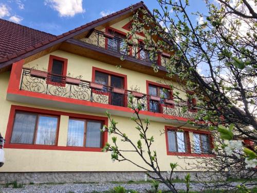 Viesnīcas āriene, Pensiunea Printul Vlad in Fântânele (Sibiu)