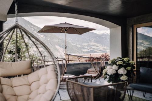 Erkély/terasz, ASTER Boutique Hotel & Chalets in Fugenberg