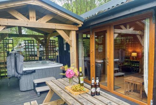 Balkons/terase, Seil Log Cabin in Inverinan Beag