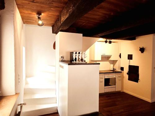 Kitchen, Chalet Happy Cow - Top Lage nahe Bodensee, Rheinfall, Schaffhausen & Zurich - Landliche Idylle mit P in Ramsen