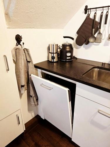 Kitchen, Chalet Happy Cow - Top Lage nahe Bodensee, Rheinfall, Schaffhausen & Zurich - Landliche Idylle mit P in Ramsen