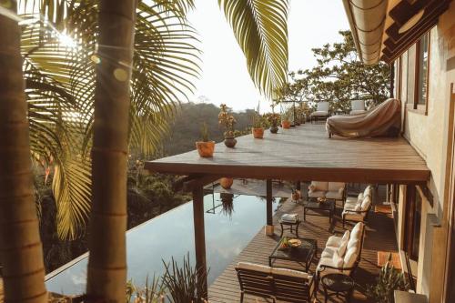 Peldbaseins, Casa Azafan - Amazing Sunsets in Playa Garza