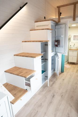 virtuve, Tiny House Le Poulailler in Bousbecque