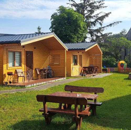 Słoneczne Domki parterowe Pustkowo, 1 minuta od plaży