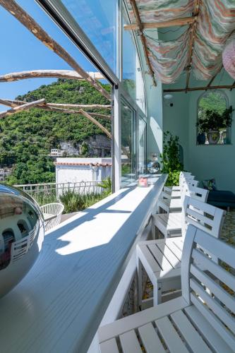 A szálláshely kívülről, Hostel Brikette in Positano Városközpont