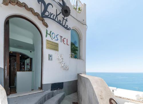 A szálláshely kívülről, Hostel Brikette in Positano Városközpont