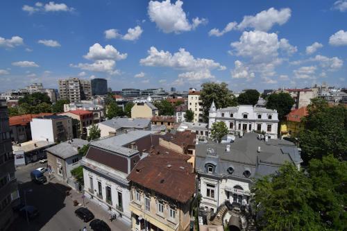 Studio over the houses, Bucharest