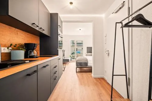 Einzimmer Wohlfühlapartment ZWEI klimatisiert in Friedrichshafen, Deutschland