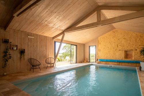 Плувен басейн, Hameau de Pallanne - Villa de Luxe & Cottages in Saint-Christaud