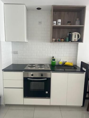 Kitchen, Excelente Monoambiente Lindo supercompleto in Villa Pueyrredón