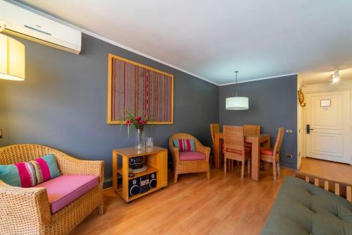 Elegant lodging steps away from Costanera Center