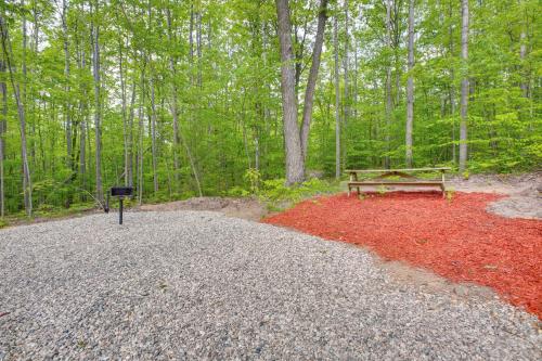 Michigan Retreat with Fire Pit and Grill, Near Lakes!