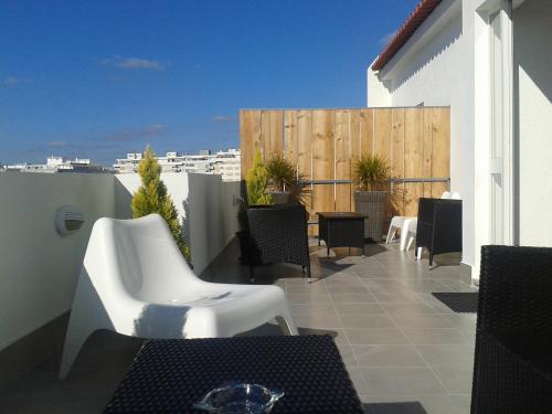 Varanda/terraço, Hotel Alnacir in Faro