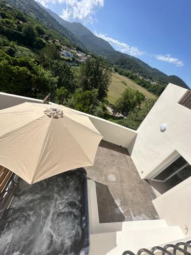 Létesítmények, Bergerie avec spa vue montagne in San Nicolao