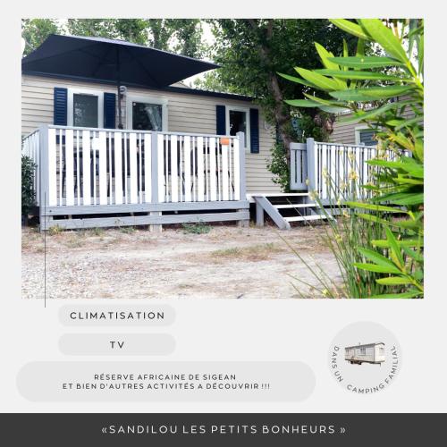 Sandilou lesPetitsBonheurs 2 Chambres Climatisé TV