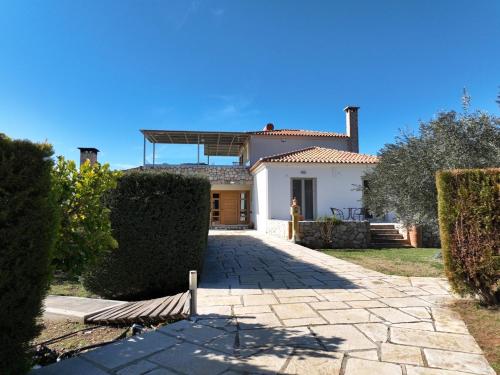 Viesnīcas āriene, Villa Vakoufia in Pirgiotika (Argolis)