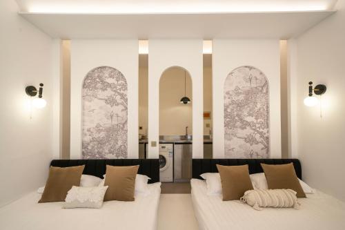 Moment Home-Jing'an Temple near the subway, private yard Townhouse garden villa,2 king-size beds, Shanghái (foto 6)