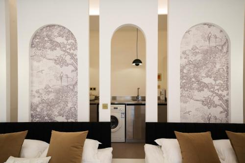 Moment Home-Jing'an Temple near the subway, private yard Townhouse garden villa,2 king-size beds, Shanghái (foto 9)