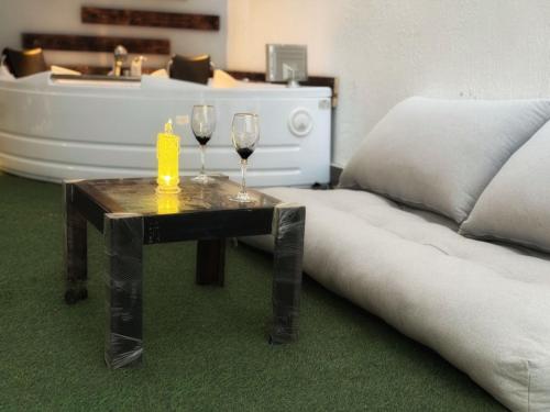 Apartment with private jacuzzi at new cairo - Tap to explore photos