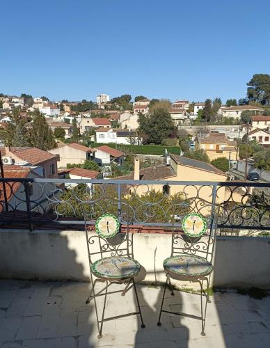 Maison individuelle vue sur le massif de l'étoile, Marseille (fotografie 4)