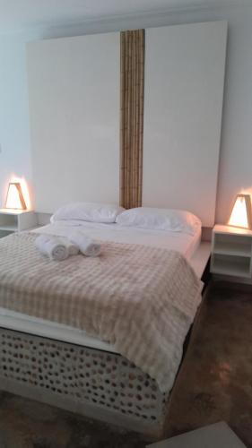 1 double bed