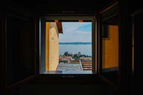 Kilátás, Terrazza sulle mura Appartamento Luna in Predore