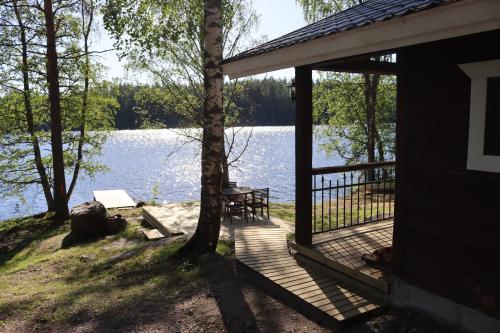 Szauna, Koivurannan Lomamökit Kielo (Koivurannan Lomamokit Kielo) in Mikkeli
