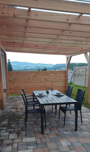 Balkons/terase, Chata Štíty (Chata Stity) in Horni Hermanice