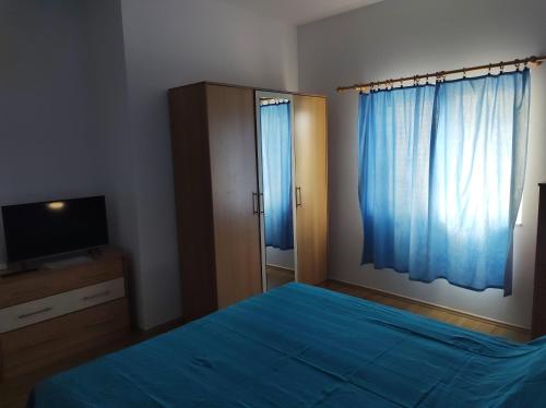 Blue apartment