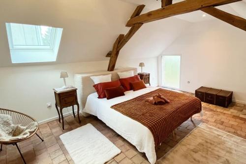 l'Ervélégance 10p Sablé sur Sarthe gîte à louer Gastines-sur-Erve